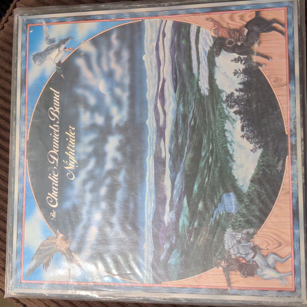 The Charlie Daniels Band 1975 LP Nightrider